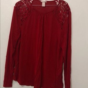 H&M long sleeve shirt